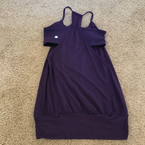 LULULEMON Athletica Size 4 dark violet No Limit tank - Picture 4 of 6
